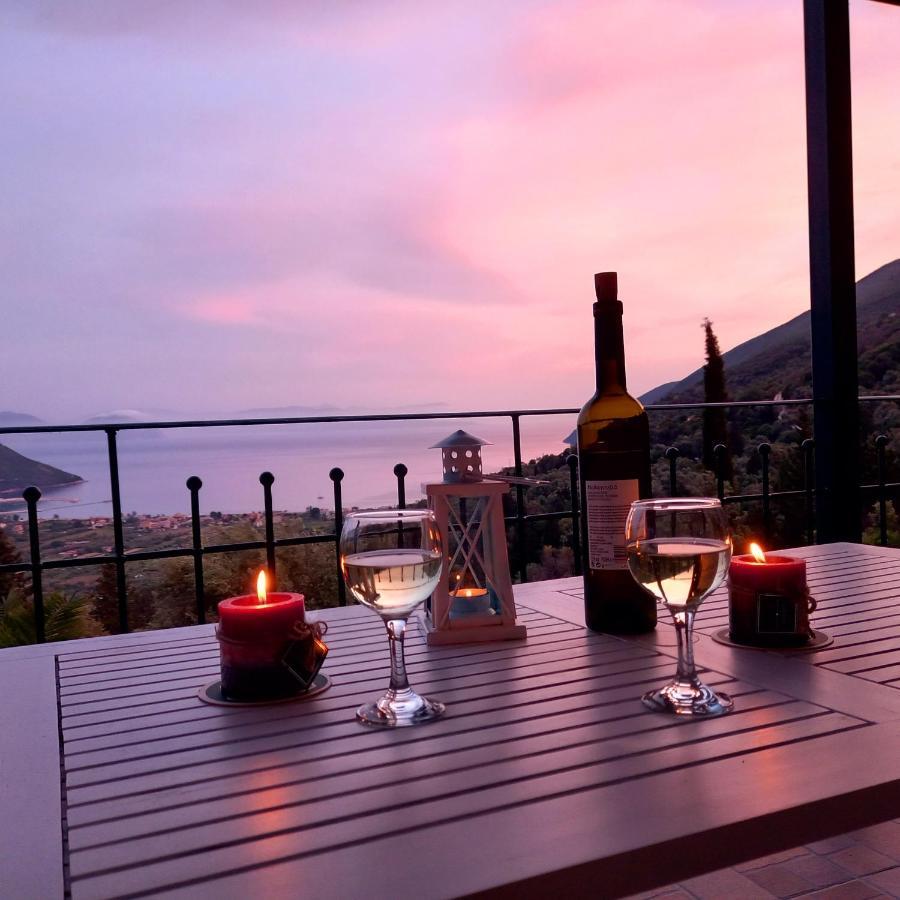 Vasiliki View Villa Ágios Pétros Kültér fotó